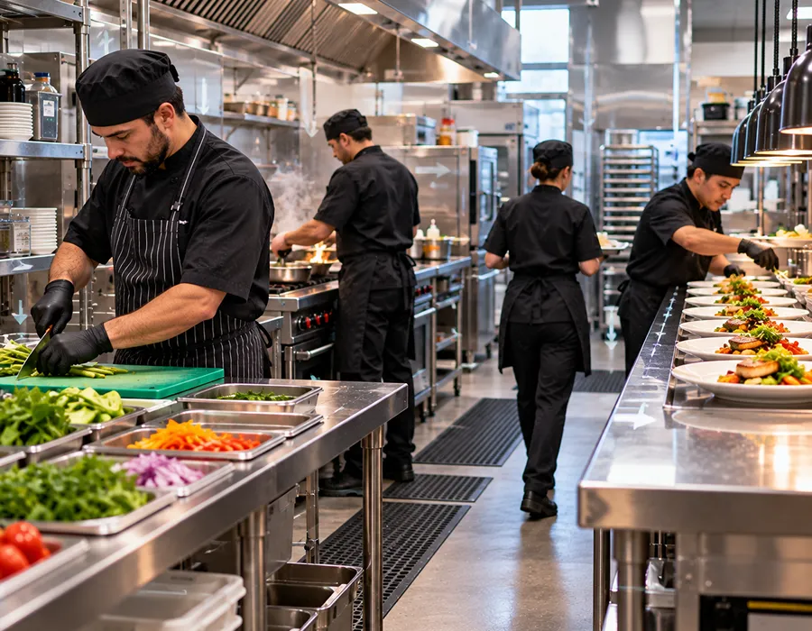 Good kitchen workflow