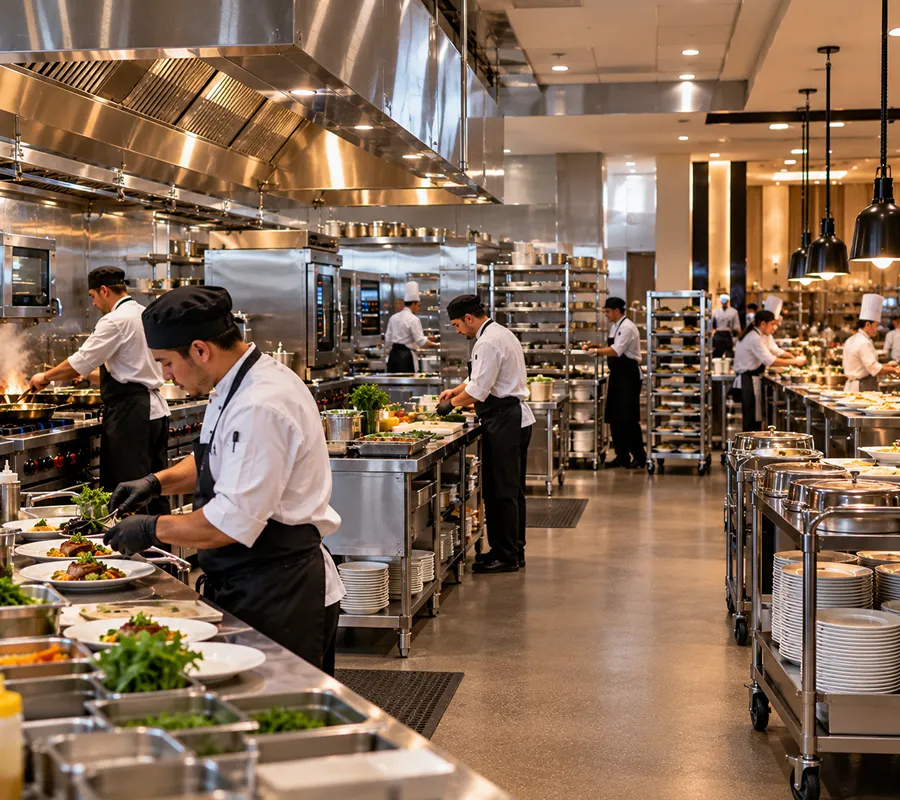 hotel kitchen design